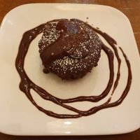 Chocolate fondant at La Végétalerie - concept store végétal in Saint-brieuc