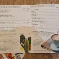 Karte T5 #Veganuary at Dean & David - Lister Meile in Hannover