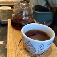V60 coffee at La Boheme Cafe in Prague