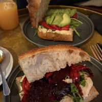   at La Boheme Cafe in Prague