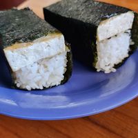Tofu musubi at Ma'alea General Store in Wailuku