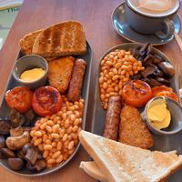 Small breakfast at North Sea Observatory in Chapel St Leonards