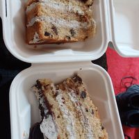 Cookies and cream cake - we got take away as we were too full from breakfast. at North Sea Observatory in Chapel St Leonards