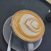 Gorgeous soy latte. at North Sea Observatory in Chapel St Leonards