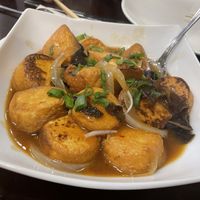 Japanese tofu “a la plancha"  at Shi Shan Xuan in Mallorca