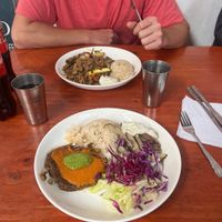 Noch einmal lecker essen bevor wir Cusco verlassen   at Govinda Lila in Cusco