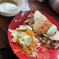 Menu of the day 10/10  at Govinda Lila in Cusco