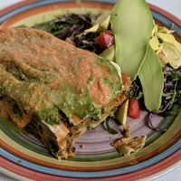 Lasagna 🇮🇹 at Govinda Lila in Cusco