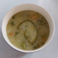 Soup at Govinda Lila in Cusco