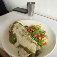 Burrito! at Govinda Lila in Cusco