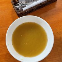 Quinoa soup   at Govinda Lila in Cusco