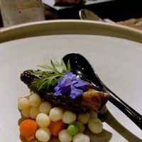 (a dish from the degustation menu)  at Yi'ersu Vegetarian Cuisine in Changsha