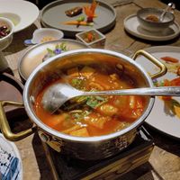 (a dish from the degustation menu)  at Yi'ersu Vegetarian Cuisine in Changsha