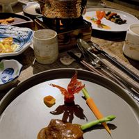 (a dish from the degustation menu)  at Yi'ersu Vegetarian Cuisine in Changsha