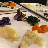 vegetable platter at Vivanda in Florence