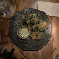 Zucchini beignet   at natuRe waikiki in Honolulu