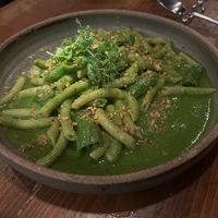 Macadamia Nut Pesto pasta  at natuRe waikiki in Honolulu
