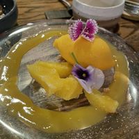 Lemon-shaped Sorbet   at natuRe waikiki in Honolulu