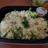 Lighly Seasoned Vegetable Thai Fried Rice at Pad Thai in Asheville
