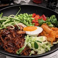 No duck donbori with vegan egg at Wagamama in Bolton