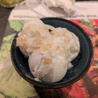 Coconut ice cream at Wagamama - Leisure Park in Cambridge