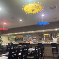 The restaurant bar  at Irrawaddy Taste of Burma in Stanton