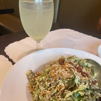 Limeade and Tea Leaf Salad  at Irrawaddy Taste of Burma in Stanton