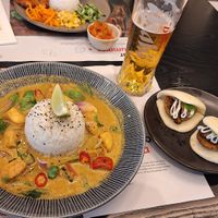 Tofu curry at Wagamama in Swansea