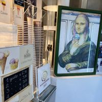   at Gelateria Della Passera in Florence