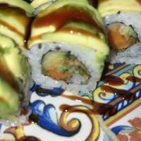 Veggie uramakie con tempura   at Chemona in San Donato Milanese