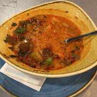 Napi leves/ soup of the day  #Veganuary at Vegan Garden Budapest in Budapest