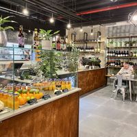 Inside  at Vegan Garden Budapest in Budapest