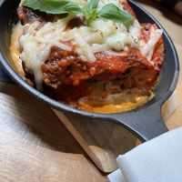 Vegan lasagne  at Vegan Garden Budapest in Budapest