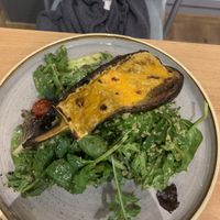 Eggplant entree  at Vegan Garden Budapest in Budapest