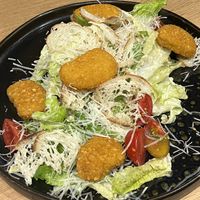 Caesar salad  at Vegan Garden Budapest in Budapest