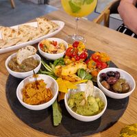 Starter platter for two at Vegan Garden Budapest in Budapest