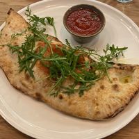 Calzone   at Vegan Garden Budapest in Budapest