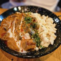 Mushroom stew at Vegan Garden Budapest in Budapest