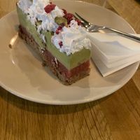 Vegan cake   at Vegan Garden Budapest in Budapest