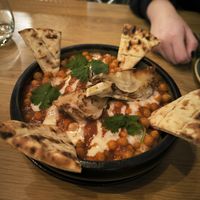 Moroko style cheakpeas ragout at Vegan Garden Budapest in Budapest