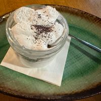 Poppy seed bread puddingg  at Vegan Garden Budapest in Budapest