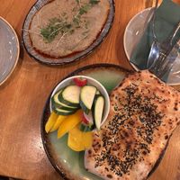 Eggplant cream  at Vegan Garden Budapest in Budapest