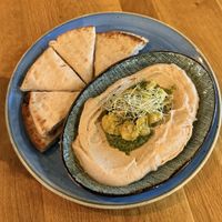 Cashew hummus, heavenly  at Vegan Garden Budapest in Budapest