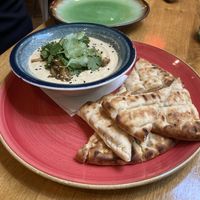 Cashew hummus - YUMMY  at Vegan Garden Budapest in Budapest