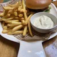 Vegan burger - YUMMY  at Vegan Garden Budapest in Budapest