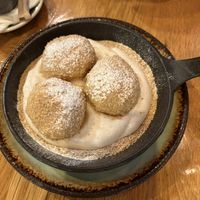 Classic Hungarian Vegan “Cottage Cheese” Dumplings  at Vegan Garden Budapest in Budapest