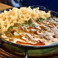 Mushrooms stew  at Vegan Garden Budapest in Budapest