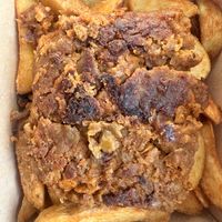 Hagymás Rostélyos  at Vegan Garden Budapest in Budapest