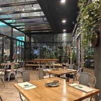 Interior at Vegan Garden Budapest in Budapest