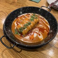 Stuffed cabbage  at Vegan Garden Budapest in Budapest